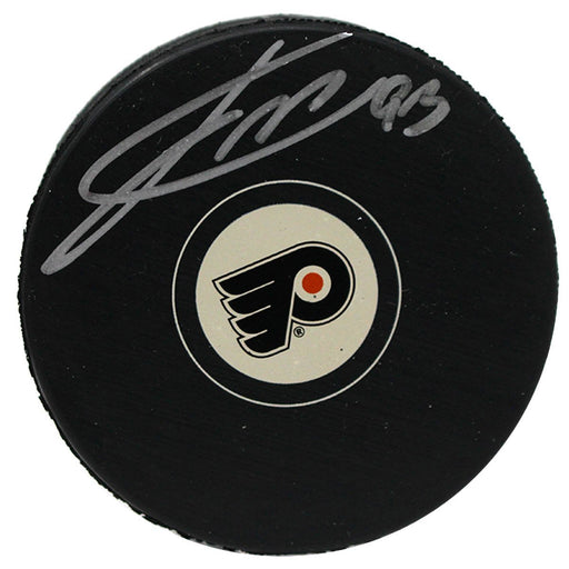 Jakub Vorácek Signed Philadelphia Flyers Puck (JSA)