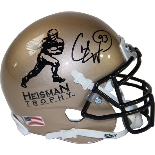 Charlie Ward Signed College Football’s Best Mini Helmet with Heisman Year '93