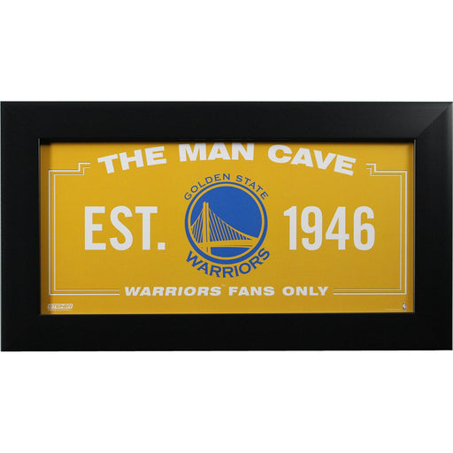 Golden State Warriors 6x12 Man Cave Sign