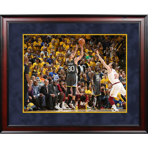 2018 NBA Champions Golden State Warriors Key Moment #2 16x20 Framed Photo