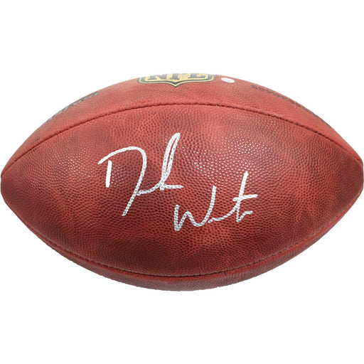 Deshaun Watson Signed Wilson Duke  Official NFL Football