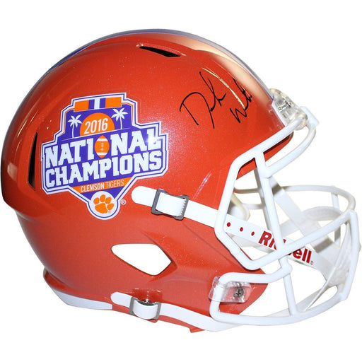 Deshaun Watson Signed Clemson Riddell Full Size Replica National Champions Helmet