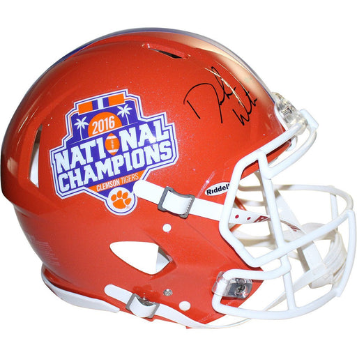 Deshaun Watson Signed Clemson Riddell Speed Authentic National Champions Helmet