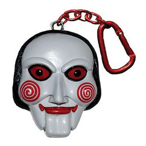 Saw Billy the Jigsaw Puppet Talking Key Chain               