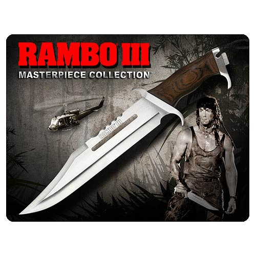 Rambo III Standard Edition Knife Prop Replica               