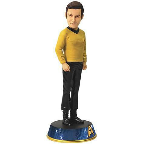 Star Trek Captain Kirk Bobble Statue                        