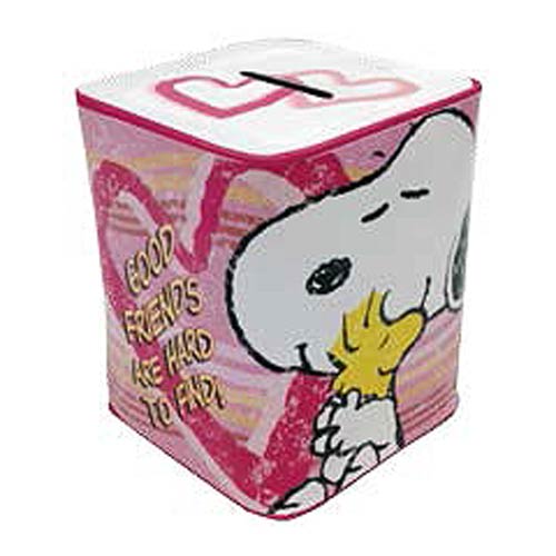 Peanuts Good Friends Tin Bank                               