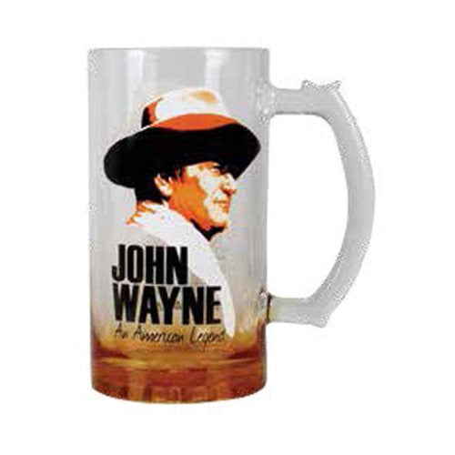 John Wayne An American Legend 16 oz. Glass Mug              