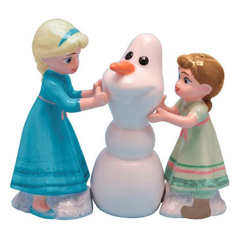 Disney Frozen Elsa and Anna Build a Snowman S&P Shakers     