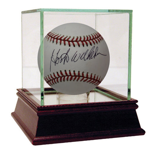 Hoyt Wilhelm Signed Hall of Fame Logo Baseball JSA