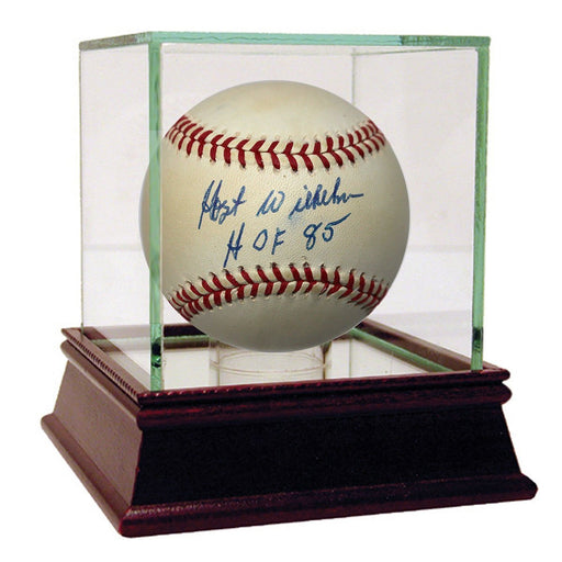 Hoyt Wilhelm Signed Baseball HOF 85 Inscription JSA Auth