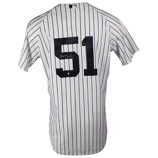 Bernie Williams Signed New York Yankees Authentic Home Jersey (Signed on Back)