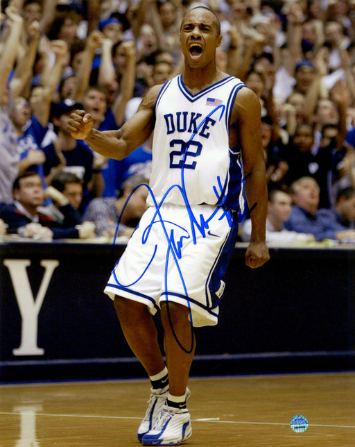 Jay Williams Signed Duke On Court 8x10 Photo (Marketing Use Only)