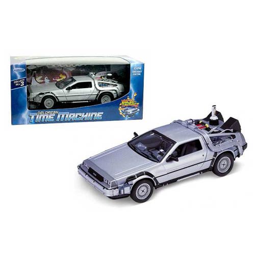 Back to the Future 2 DeLorean Time Machine Die-Cast Vehicle 