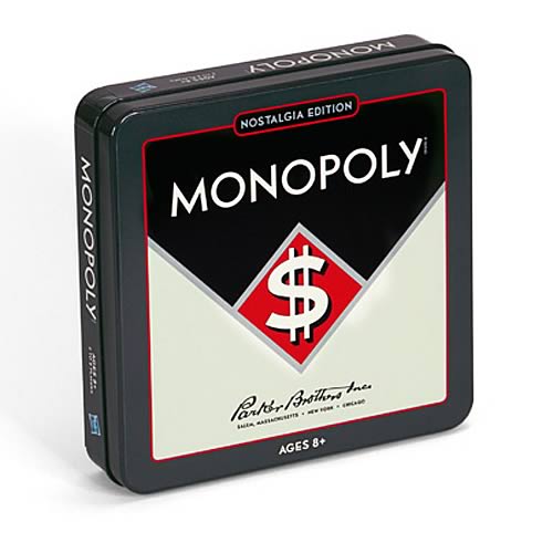 Monopoly Nostalgia Tin Board Game                           