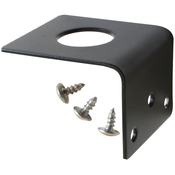 3/4IN HOLE L BRACKET BLK