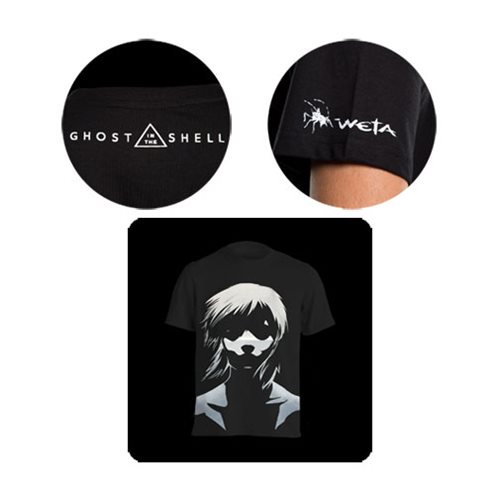 Ghost in the Shell Movie Major Silhouette T-Shirt           