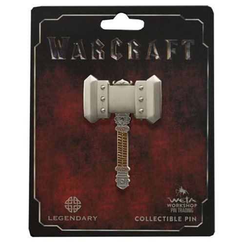 Warcraft Orgrim's Doomhammer Pin                            