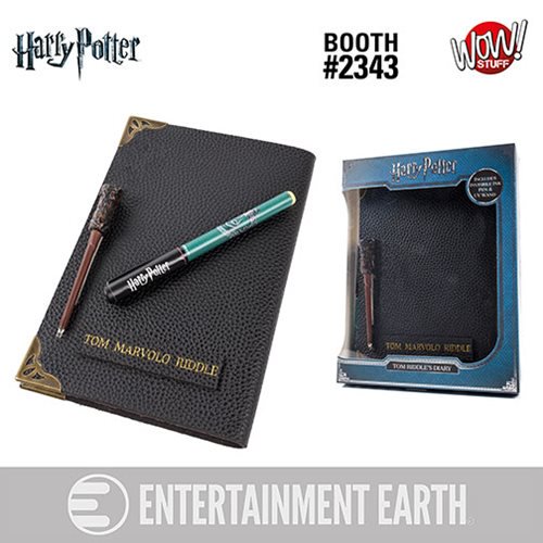 Harry Potter Tom Riddle's Diary and Invisible Wand Pen      