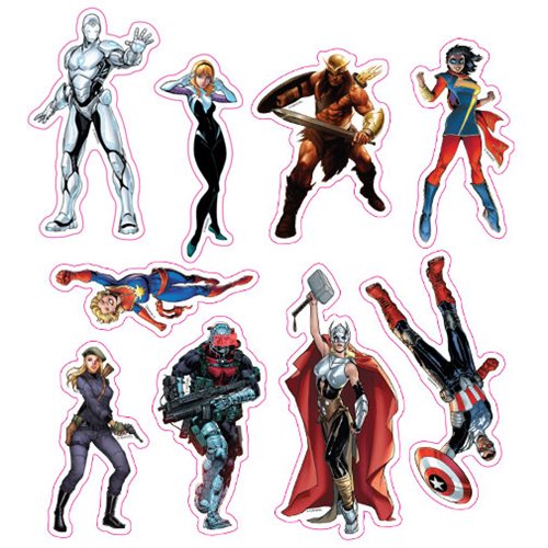 Marvel Now Character Car Graphics Set                       