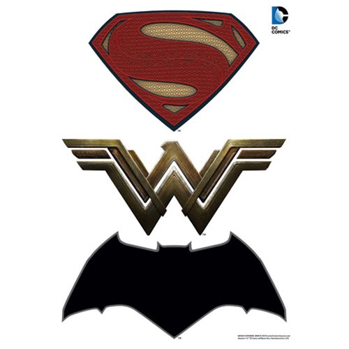 Batman v Superman: Dawn of Justice Logos Car Graphics Set   