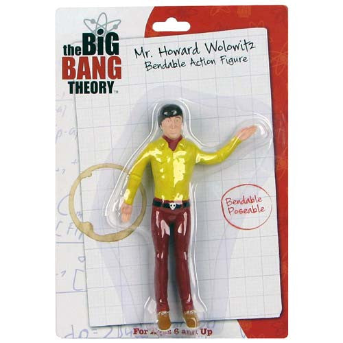 Big Bang Theory Howard Wolowitz 6-Inch Bendable Figure      