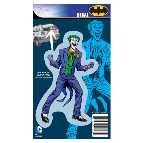 Batman Originals Joker Full Color Decal                     