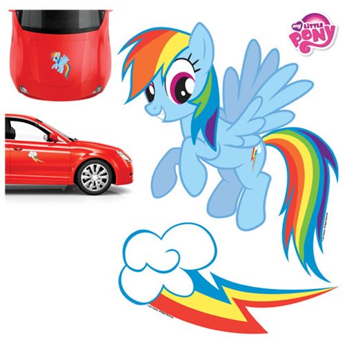 My Little Pony Rainbow Dash Car Graphics Set                