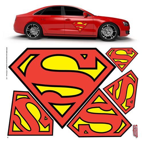 DC Comics Superman Car Graphics Set                         