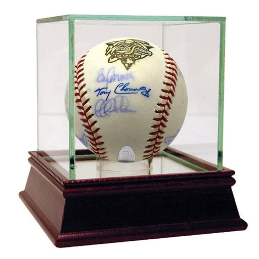 2000 Yankee WS Baseball 15 Sigs No Jeter - Imperfect