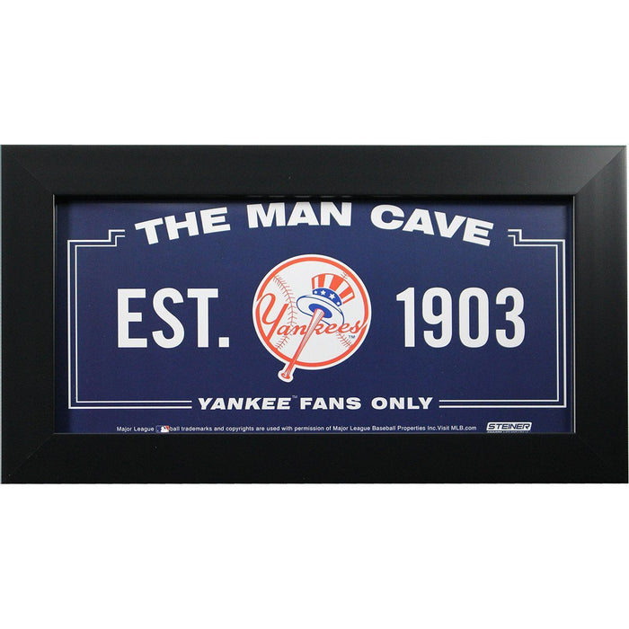 New York Yankees 6x12 Man Cave Sign