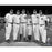 New York Yankees Final Game at Yankee Stadium Perfect Game Pitchers & Catchers 16x20 Photo Uns - Black & White