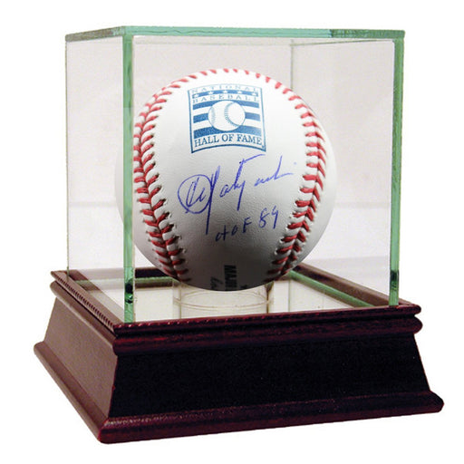 Carl Yastrzemski Signed Hall of Fame Logo Baseball w/ HOF 89 Insc