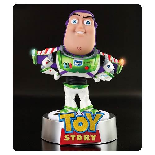 Toy Story Buzz Lightyear Light-Up Egg Attack Statue         