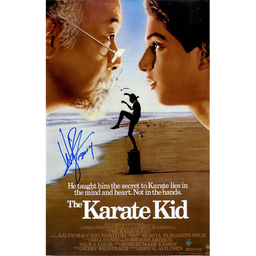 Billy Zabka Signed The Karate Kid 11x17 Poster