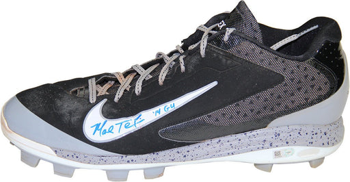 Mark Teixeira Signed 2014 Game Used Black and Grey w/ Speckle Rubber Cleat (MLB Auth) Size: 13.5