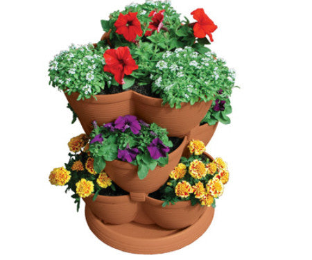 Garden Accents: Medium Stackable Planter