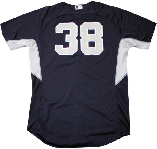 Brandon McCarthy BP Top - NY Yankees 2014 Season #38 Team Issued Road BP Top (HZ556887)