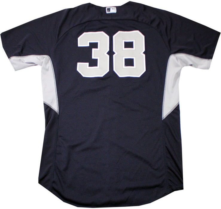 Brandon McCarthy BP Top - NY Yankees 2014 Season #38 Team Issued Road BP Top (HZ556887)