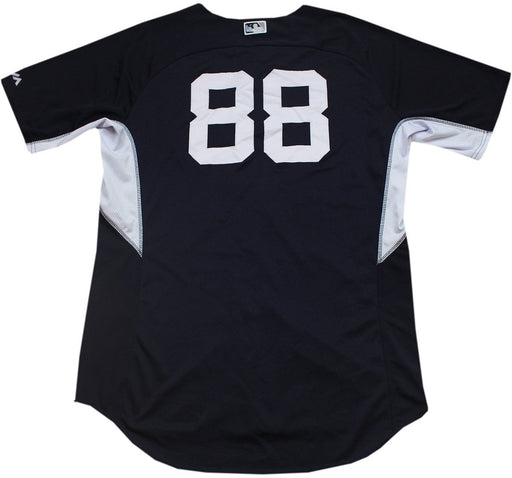 Daniel Burawa Jersey - NY Yankees 2014 Spring Training Game Used#88 Home BP Top (HZ102065)