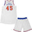 Cole Aldrich Uniform - NY Knicks 2014-2015 Season Game Used #45 White Road Opener Uniform (10/30/2014 vs. Cleveland Cavaliers)
