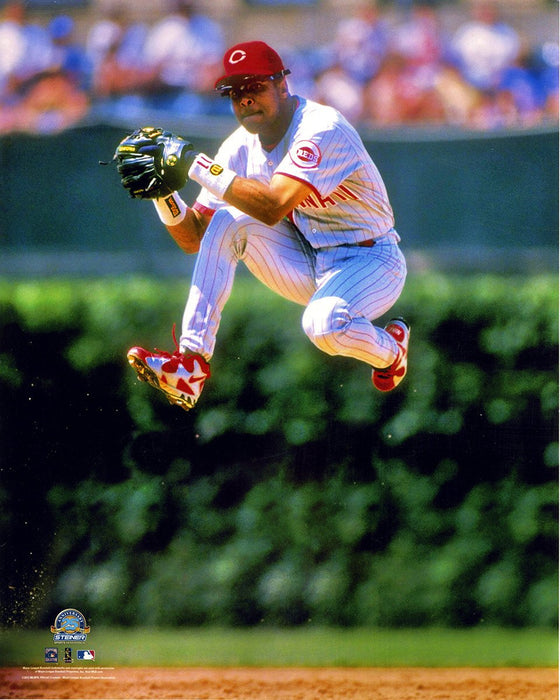 Barry Larkin Jump 8x10 Photo Uns (Getty Image #1783328)