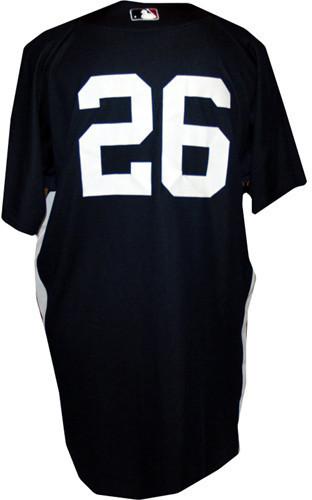 Wil Nieves #26 2007 Game Used Home Batting Practice Jersey (46)