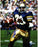 Allen Pinkett ND Blue Jersey Run 8x10 Photo