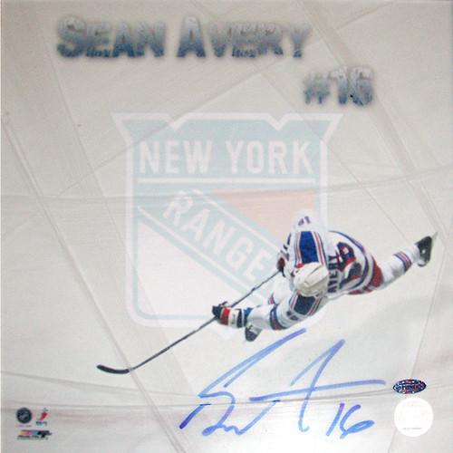 Sean Avery Ice Slab For Ice Collage