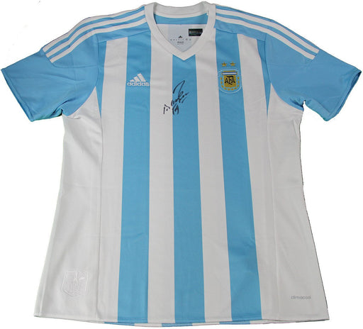 Sergio Aguero Signed Team Argentina Jersey (Icons Auth)