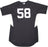 Larry Rothschild NY Yankees 2015 Game Used #58 Home BP Top (Spring Training) 3/8/2015(HZ861523)