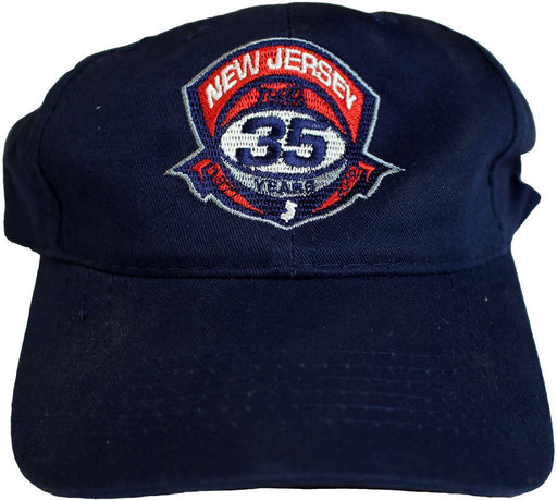 New Jersey Nets 35th Anniversary Logo Adjustable Baseball Cap Uns