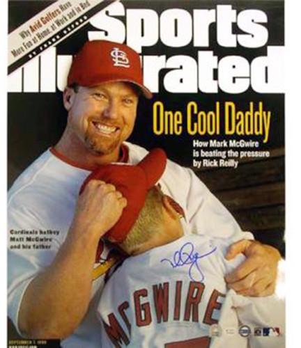 Mark McGwire SI Cover W/Son 16x20