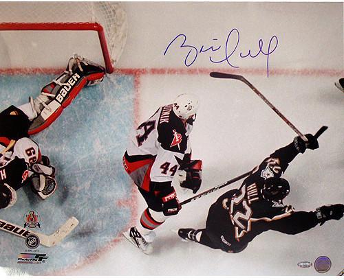 Brett Hull Dallas Stars Game Winning Goal Overhead Horizontal 16x20 Photo